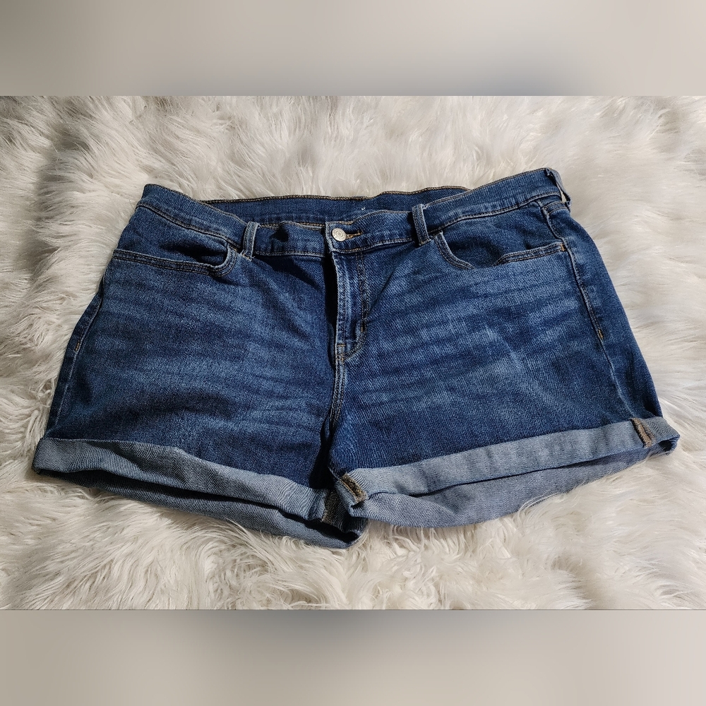 Old Navy Blue Jean Shorts Relaxed Fit